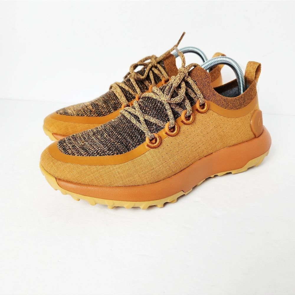 Allbirds Trail Runners SWT Honey Rust Mens Hiking Running Shoe Size 8.5 New